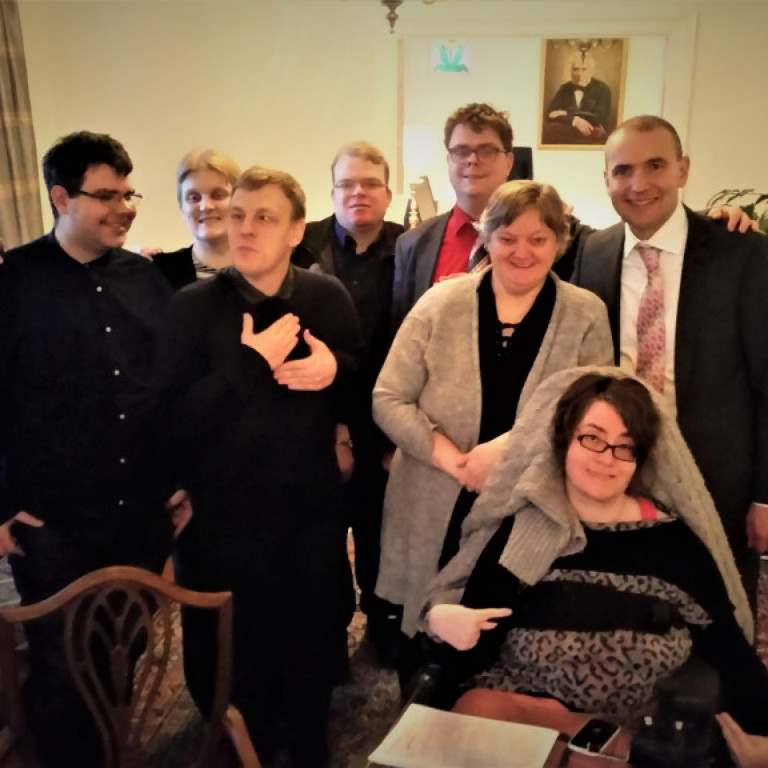 Loka mynd frá fundinum