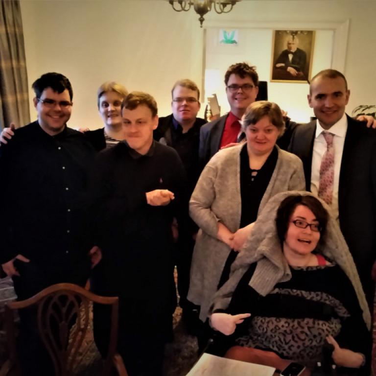 Ragnar, Aileen, Gísli, Skúli Steinar, Áki, Ína, Þórey og Guðni Th.