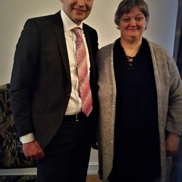 Guðni Th. og Ína Owen