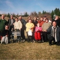 Úr hóp-ferð Átaks til Sól-heima í Gríms-nesi.