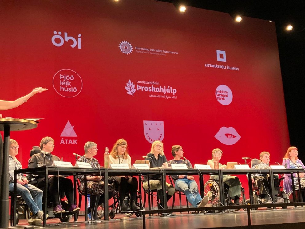 Átak tók þátt á málþingi Þjóðleikhússins