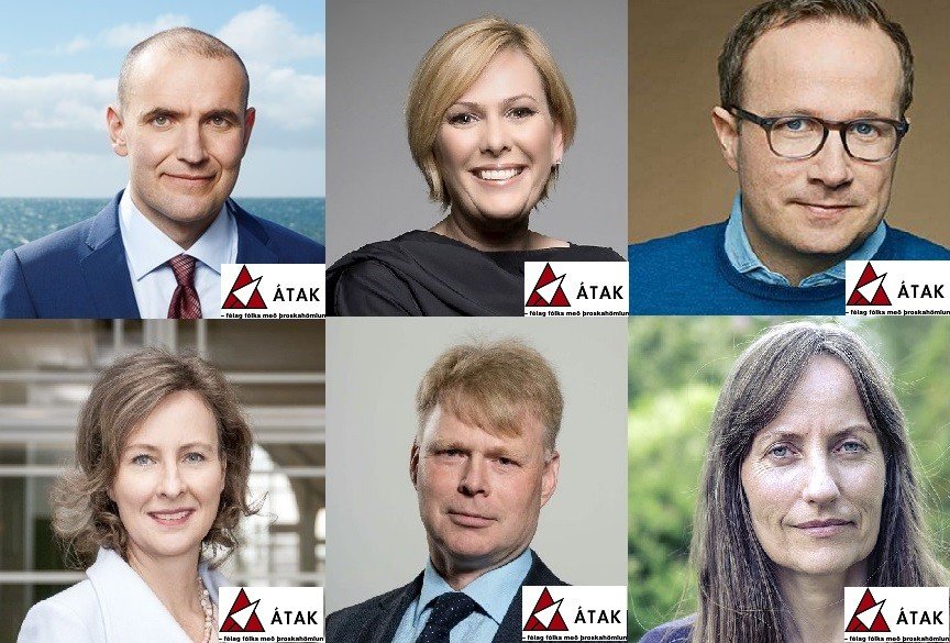 Guðni, Halla, Andri Hildur, Sturla og Guðrún