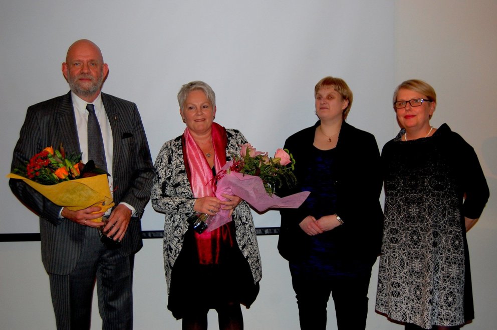 Friðrik og Gerður Agot fengu Gullmerki Landssamtakanna Þroskahjálp.