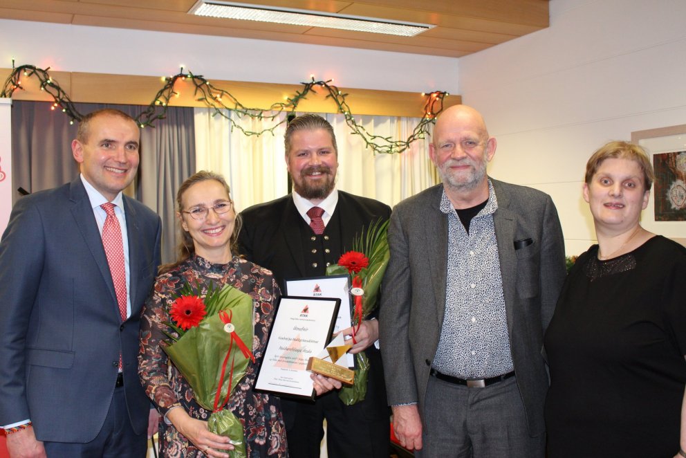 Tveir fengu heiðursverðlaun Átaks árið 2019