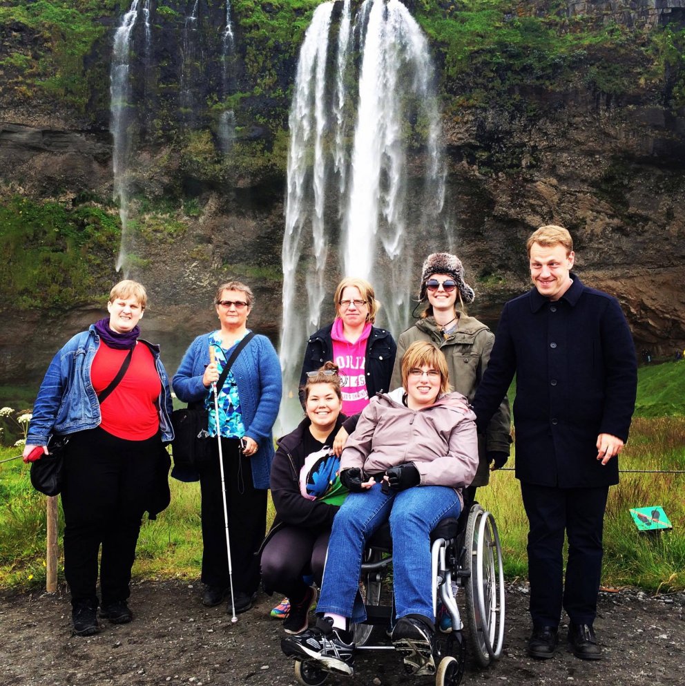 Ekki er gert ráð fyrir stórum hóp fatlaðs fólks á ferðamannastöðum.