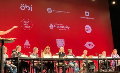 Átak tók þátt á málþingi Þjóðleikhússins