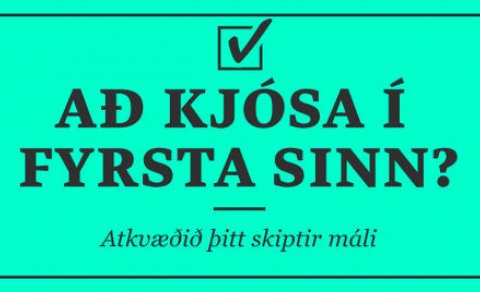 Minnum alla á að kjósa