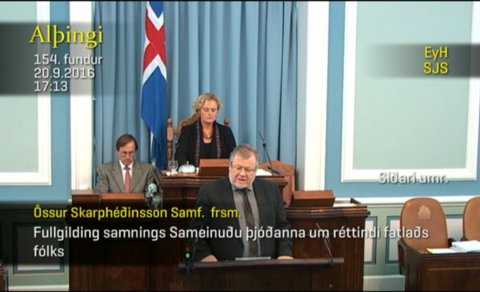 Alþingi samþykkti í dag samning SÞ um réttindi fatlaðs fólks