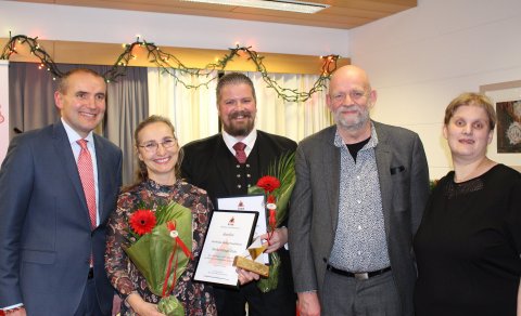 Tveir fengu heiðursverðlaun Átaks árið 2019