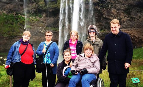 Ekki er gert ráð fyrir stórum hóp fatlaðs fólks á ferðamannastöðum.